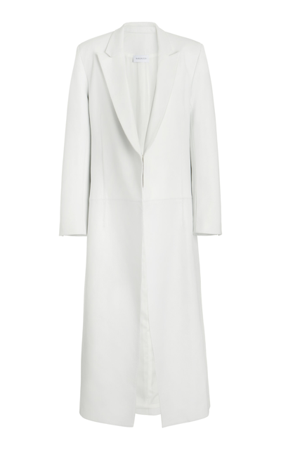 16arlington Marfik Leather Coat In White