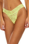 HANKY PANKY DAILY LACE ORIGINAL RISE THONG