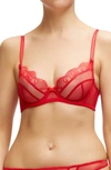 DITA VON TEESE MUSE UNDERWIRE BALCONETTE BRA