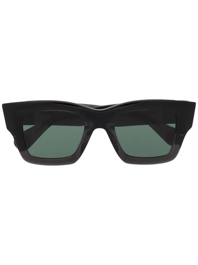 Jacquemus Les Lunettes D-frame Sunglasses In Black