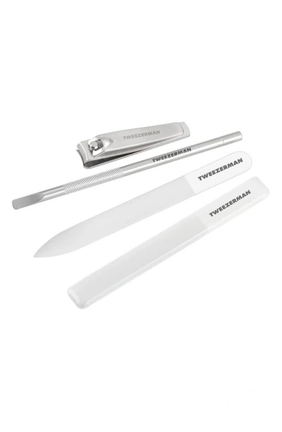 Tweezerman Glass Manicure Set