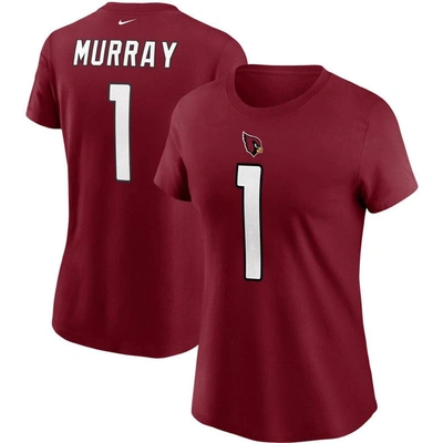 Nike Women's Kyler Murray Cardinal Arizona Cardinals Name Number T-shirt