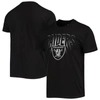 JUNK FOOD JUNK FOOD BLACK LAS VEGAS RAIDERS SPOTLIGHT T-SHIRT