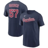 Nike Men's Cleveland Guardians Player Name & Number T-shirt In Navy