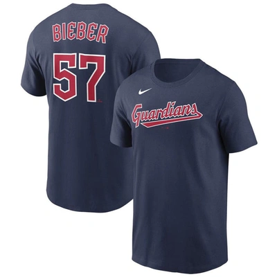 Nike Men's Cleveland Guardians Player Name & Number T-shirt In Navy