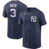 Nike Big Boys And Girls Navy Minnesota Twins 2024 City Connect Wordmark T-shirt In Navy