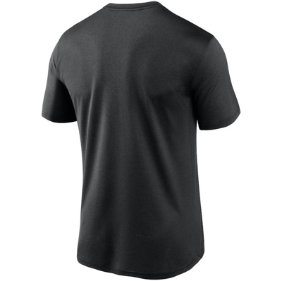 Nike Men's Black Chicago White Sox Wordmark Legend T-shirt