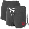 BOXERCRAFT CHARCOAL INDIANA HOOSIERS RELAY FRENCH TERRY SHORTS
