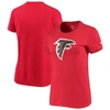 Nike Women's Red Atlanta Falcons Logo Essential T-shirt In Red