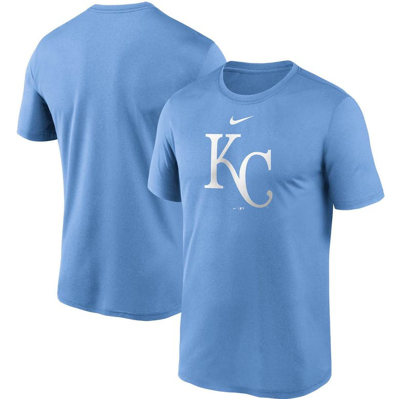 Nike Men's Light Blue Kansas City Royals Large Logo Legend Performance T-shirt