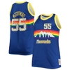 MITCHELL & NESS MITCHELL & NESS DIKEMBE MUTOMBO BLUE DENVER NUGGETS BIG & TALL 1991/92 NBA 75TH ANNIVERSARY DIAMOND 