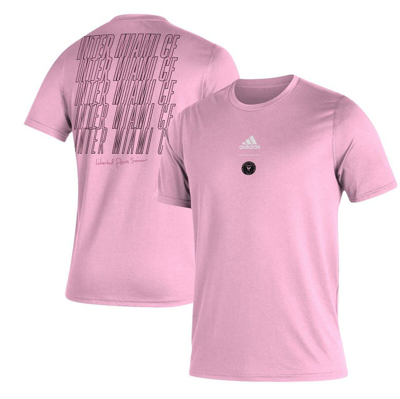 Adidas Originals Inter Miami Cf Pink Adidas Creator Club T-shirt