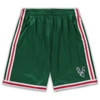 MITCHELL & NESS MITCHELL & NESS GREEN MILWAUKEE BUCKS BIG & TALL HARDWOOD CLASSICS TEAM SWINGMAN SHORTS