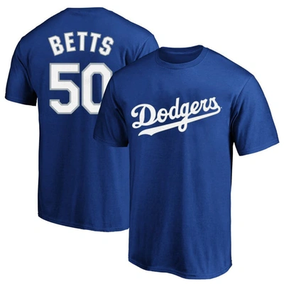 Profile Men's Mookie Betts Royal Los Angeles Dodgers Big And Tall Name And Number T-shirt