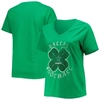 FANATICS FANATICS BRANDED GREEN DALLAS COWBOYS PLUS SIZE CELTIC T-SHIRT