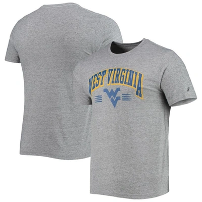 League Collegiate Wear Heathered Gray West Virginia Mountaineers Upperclassman Reclaim Recycled Jers In Heather Gray