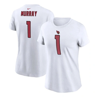 Nike Women's  Kyler Murray White Arizona Cardinals Player Name Number T-shirt