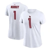 Nike Women's  Kyler Murray White Arizona Cardinals Player Name Number T-shirt In White
