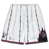 MITCHELL & NESS MITCHELL & NESS WHITE TORONTO RAPTORS BIG & TALL HARDWOOD CLASSICS TEAM SWINGMAN SHORTS