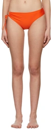 Jacquemus Orange 'le Bas Tropea' Bikini Bottoms In 750 Orange
