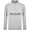 True Religion Relaxed Sweatshirt Grey In Grey