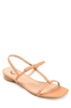 Journee Collection Zaidda Strappy Sandal In Tan