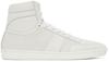 Saint Laurent Sl/10h Signature Court Classic High Top Sneaker In White