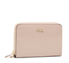 FURLA BABYLON S ZIP-AROUND CARD CASE - BEIGE