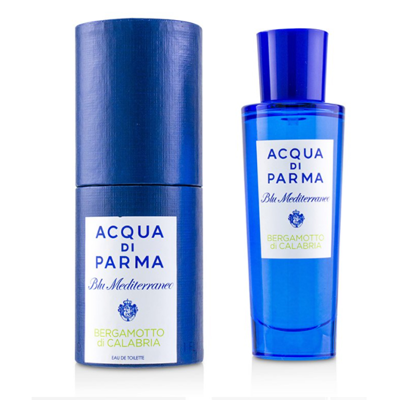 Acqua Di Parma 帕尔玛之水 蓝色地中海卡拉布利亚香柠檬女士淡香水 蓝色地中海佛手柑淡香水 30ml In Blue