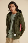 Alpha Industries L-2b Hooded Gen Ii Bomber Jacket In Olive