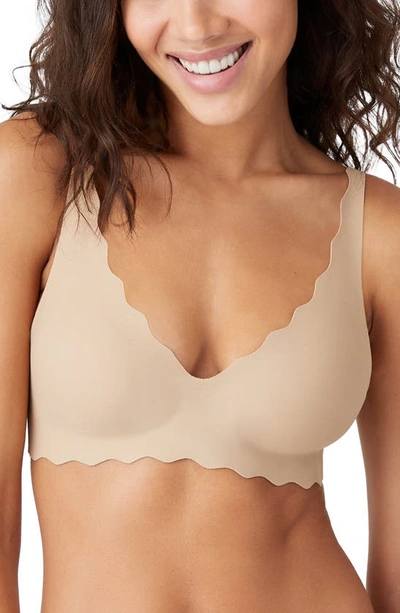 B.tempt'd By Wacoal B.wow'd Convertible Wire-free Bra In Au Natural