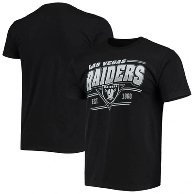 Junk Food Men's Black Las Vegas Raiders Throwback T-shirt