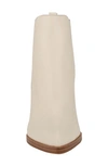 Marc Fisher Ltd Alva Bootie In Chic Cream Leather/ White