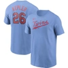 Nike Men's Max Kepler Light Blue Minnesota Twins Name Number T-shirt In Light Blue