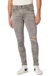 Hudson Zack Paint Splatter Skinny Jeans In Exposure