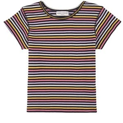 Sonia Rykiel Kids' Marjolaine T-shirt Multicolor In Pink