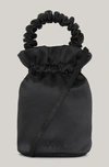 Ganni Occasion Gathered Top Handle Bag