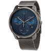 MOVADO BOLD THIN CHRONOGRAPH QUARTZ BLUE DIAL MENS WATCH 3600721