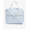 Kenzo Babies' Pale Blue Tonal Monogram Jersey Changing Bag 1 Size
