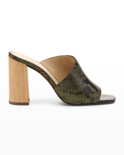 Botkier Ross Mules In Match Snake-sng