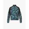 KENZO FLORAL-PRINT RELAXED-FIT WOVEN JACKET