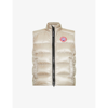CANADA GOOSE CANADA GOOSE WOMEN'S LIMESTONE CYPRESS QUILTED RECYCLED-POLYAMIDE GILET,53003714