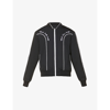 Amiri Western-embroidered Stand-collar Jersey Tracksuit Jacket In Black