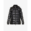 Moncler Dalles Hooded Quilted Padded Shell Down Jacket In Black