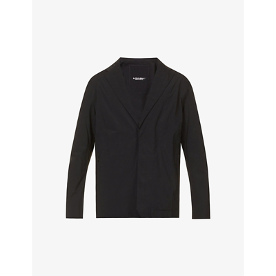 A-cold-wall* Minimal Tech Relaxed-fit Woven Blazer In Black