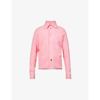 Bottega Veneta Woven-jacquard Toweling Button-down Jacket In Bubbleg Wash
