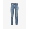 Citizen Of Humanity Skyla Mid-rise Slim-fit Stretch-denim Jeans In Floradora