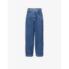 Jnco 101 Twin Cannon Relaxed-fit Wide-leg Jeans In Dark Stone