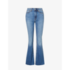 Rag & Bone Nina High-rise Flared Stretch-denim Jeans In Clean Mick