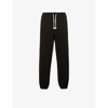 Acne Studios Frack Relaxed-fit Cotton-jersey Jogging Bottoms In Black